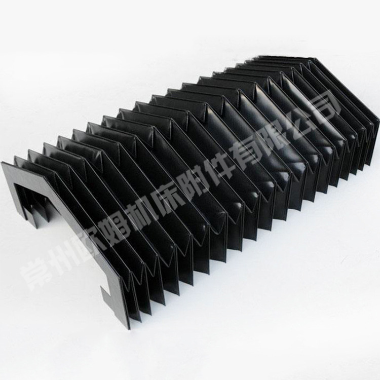 常州柔性伸縮式導軌防護罩 風琴護罩廠家 可定做批發(fā)